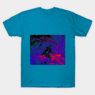 chromatic aberration: the search for sasquatch T-Shirt